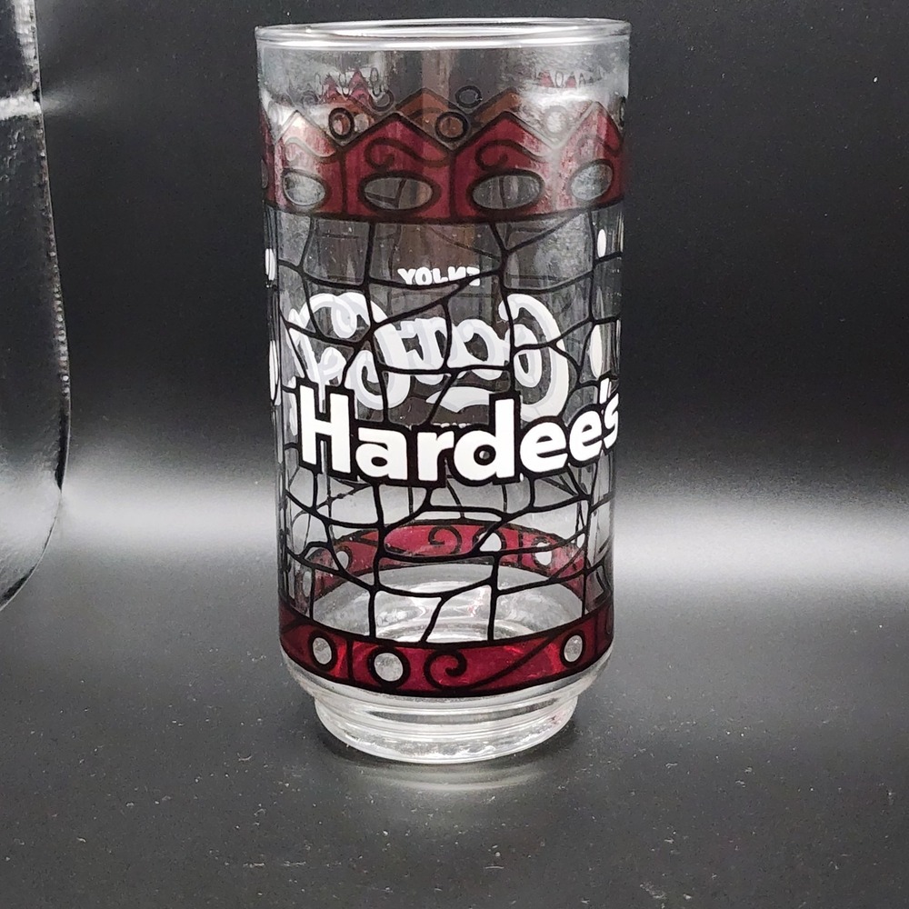 Vintage Coca Cola Coke Libbey Promotional Drinking Glass Hardee's